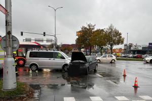 Dopravní nehoda v Hradci Králové
