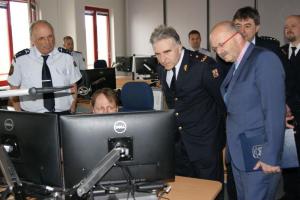Generál českých hasičů Drahoslav Ryba na inspekci, navštívil Ústecký kraj