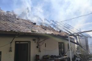 Požár rodinného domu způsobil škodu dva miliony korun