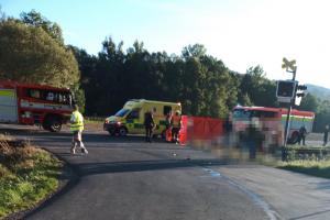 Nehoda motocyklu a dodávky v obci Zašová skončila tragicky