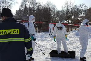 Hasiči likvidovali ve Volyni další ohnisko ptačí chřipky. Tentokrát šlo o malochov